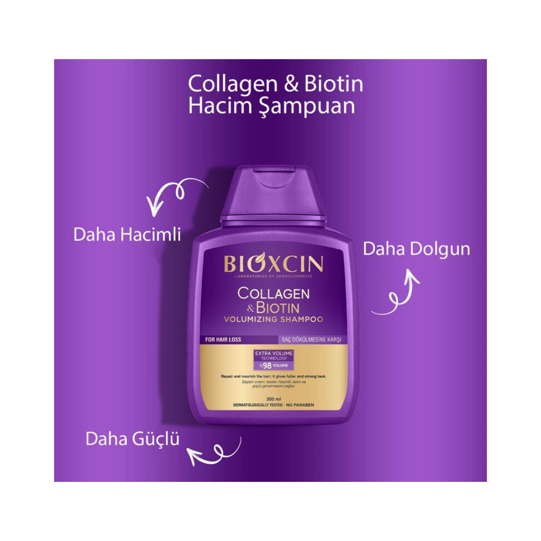 Bioxcin Şampuan 3 Al 2 Öde Colegen-Biotin 300ml