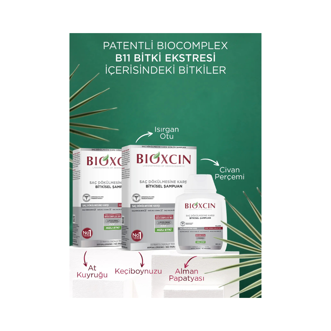 Bioxcin Şampuan 3 Al 2 Öde Kuru Cilt 300ml