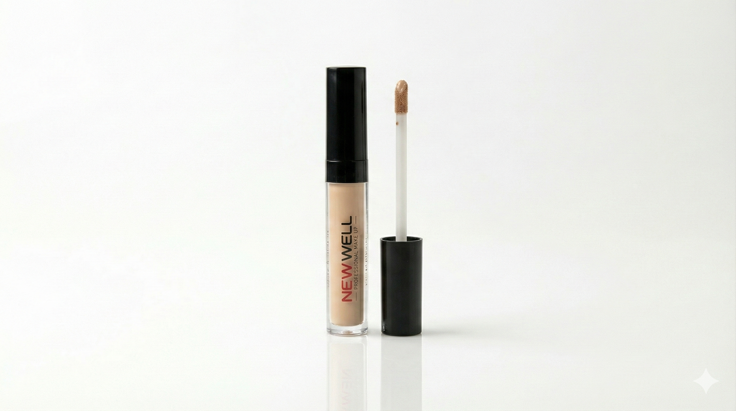 New Well Likit Kapatıcı No:01 (Açık Ton) - 2'li Avantaj Paketi - Aydınlatıcı ve Pürüzsüz Etki