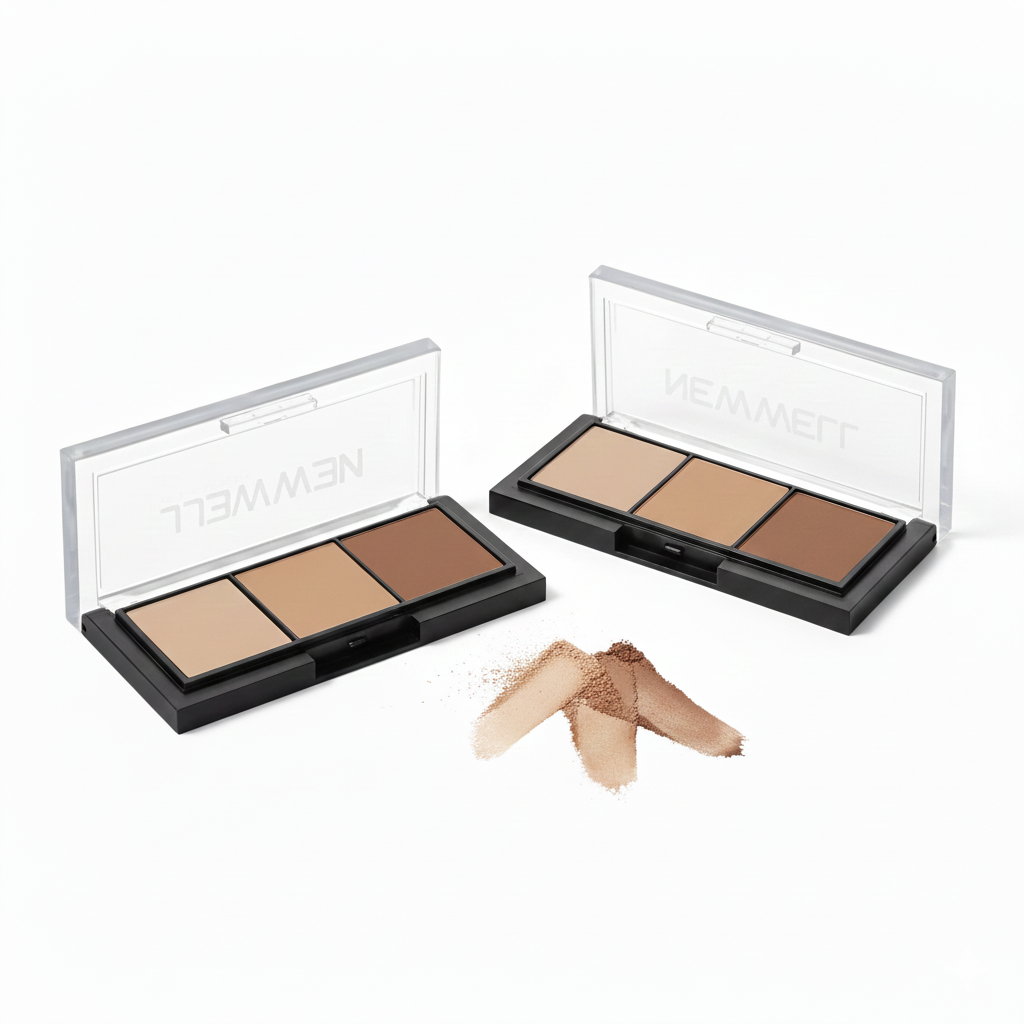 ew Well Porcelain Make-Up 3'lü Highlighter Paleti - İkili Avantaj Seti (2 x 3'lü Palet)