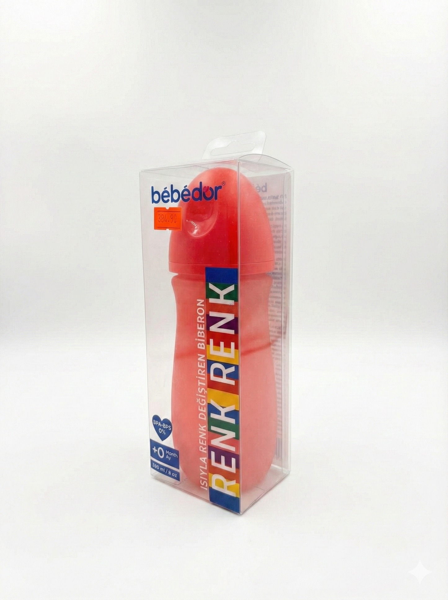 Bebedor Isıya Duyarlı Renk Değiştiren Biberon 260 ml (0 Ay+)