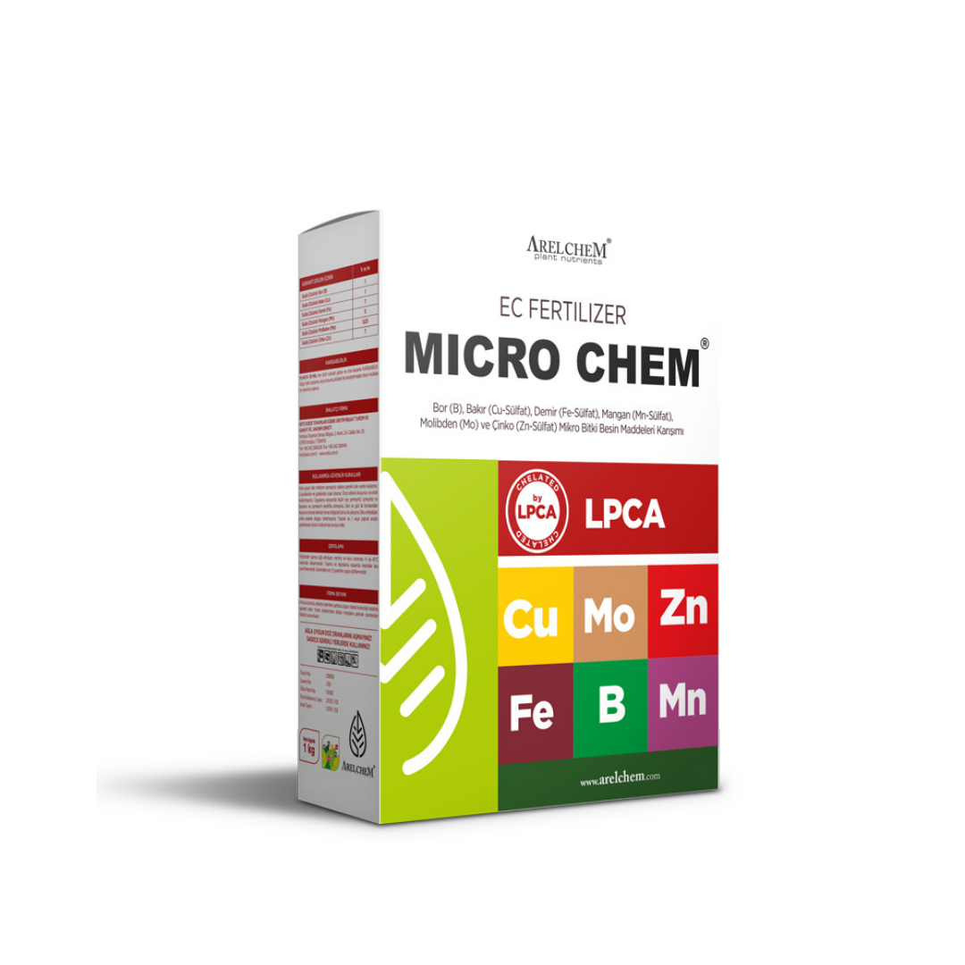 ARELCHEM MICRO CHEM (MİCRO BİTKİ BESİN MADDELERİ KARIŞIMI) 1 KG'LIK AMBALAJDA
