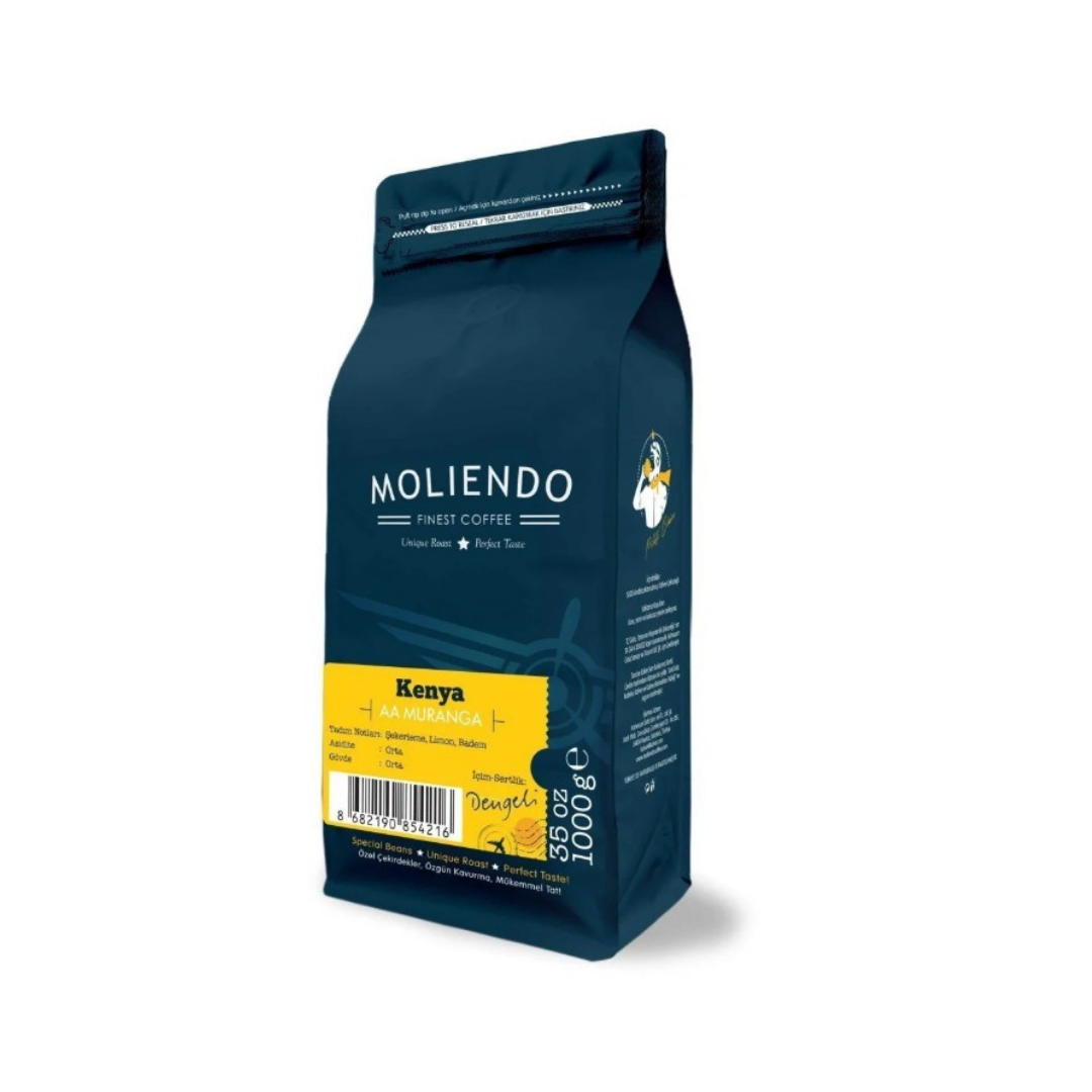 Moliendo Kenya AA Muranga Yöresel Kahve 250 gr. (Öğütülmüş Filtre Kahve)