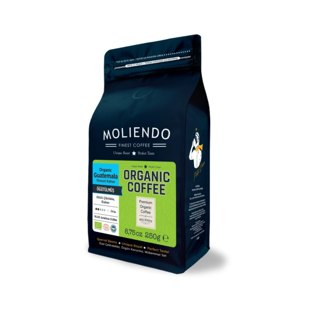 Moliendo Organic Guatemala SHB Yöresel Kahve 250 g (Öğütülmüş Filtre Kahve)