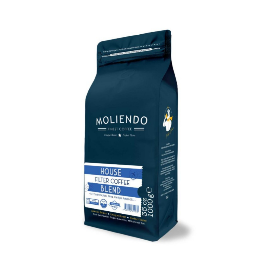Moliendo House Blend Filtre Kahve 250 gr. (Öğütülmüş Filtre Kahve)