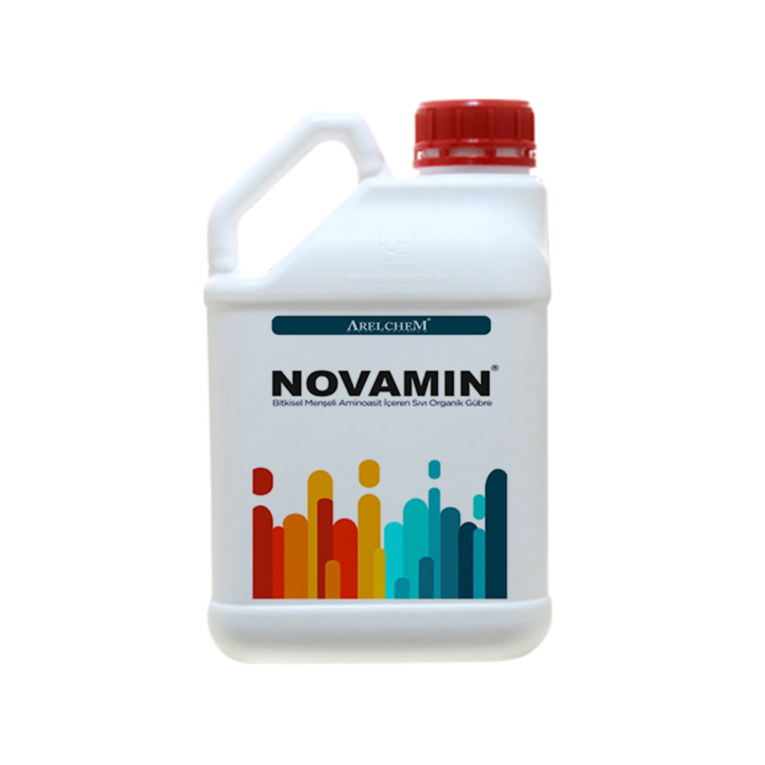 ARELCHEM NOVAMIN ( BİTKİSEL MENŞELİ AMİNOASİT İÇEREN SIVI GÜBRE) 1 LT'LİK AMBALAJ