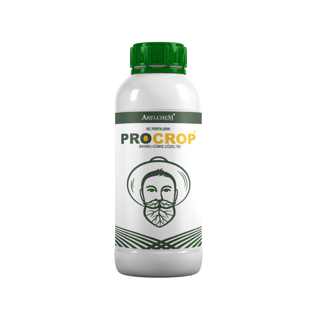 ARELCHEM PROCROP (BAKIRLI GÜBRE ÇÖZELTİSİ) 1 LT'LİK AMBALAJ