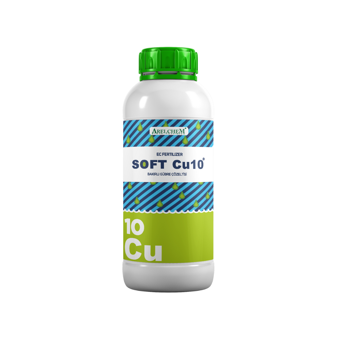 ARELCHEM SOFT CU 10 (BAKIRLI GÜBRE ÇÖZELTİSİ) 1 LT'LİK AMBALAJ