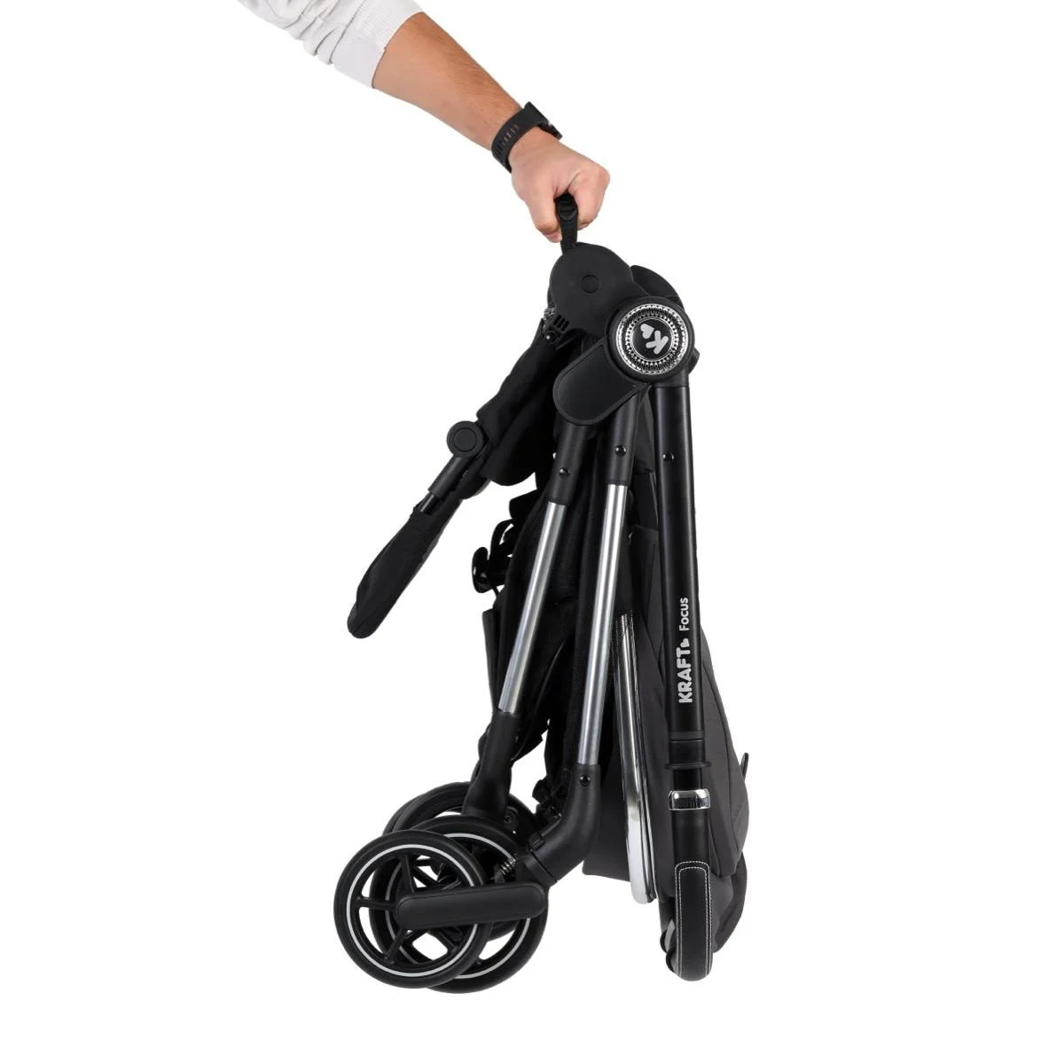 Kraft Focus Travel Sistem Bebek Arabası Gri