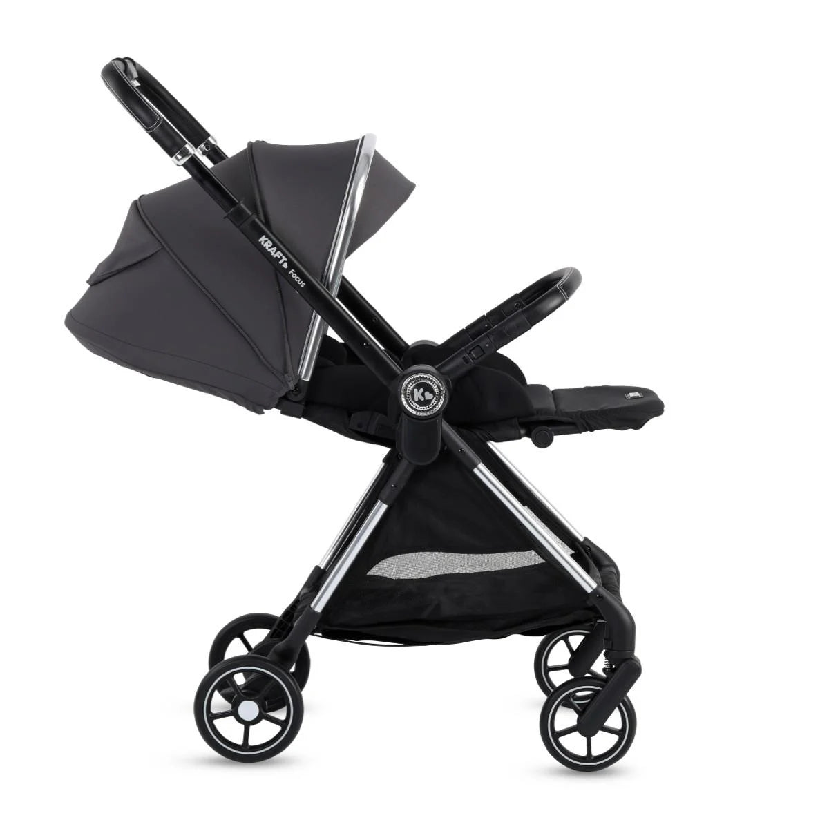 Kraft Focus Travel Sistem Bebek Arabası Gri