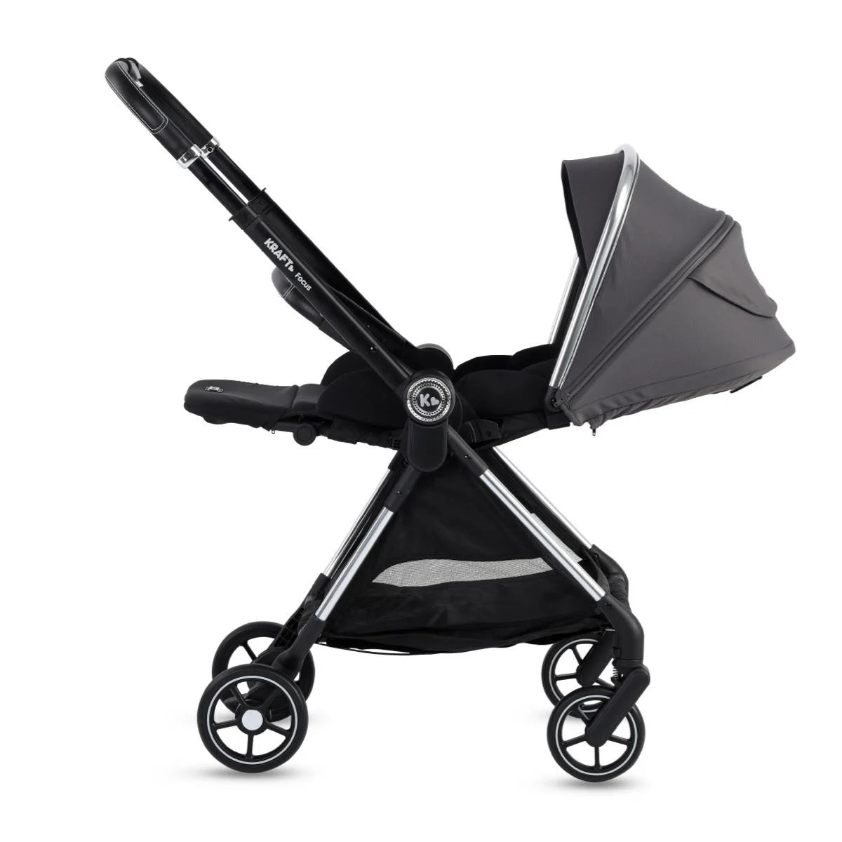 Kraft Focus Travel Sistem Bebek Arabası Gri