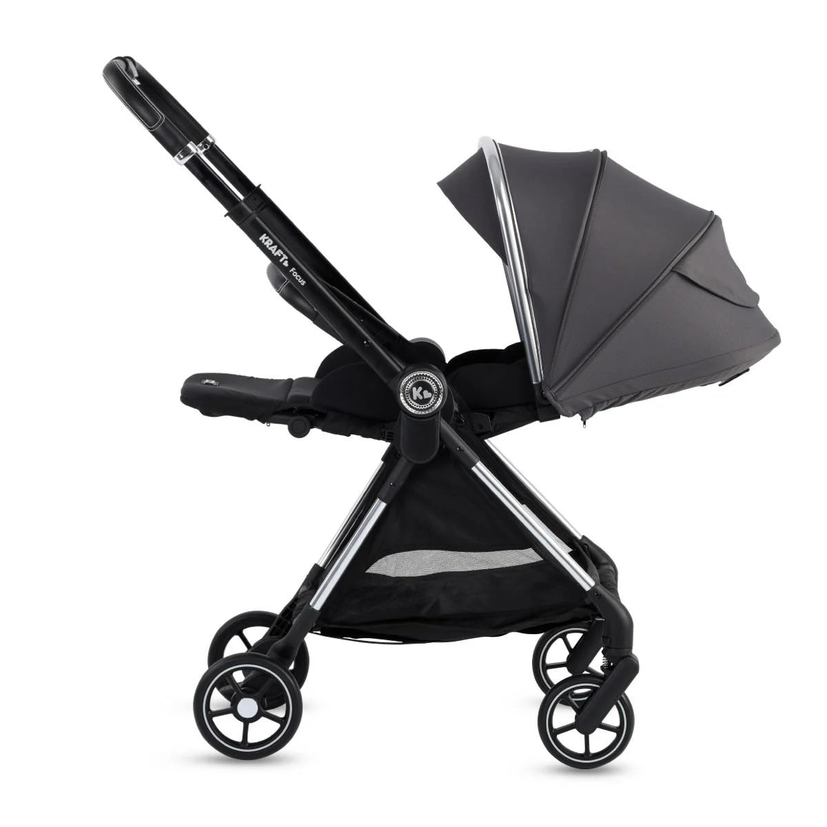 Kraft Focus Travel Sistem Bebek Arabası Gri