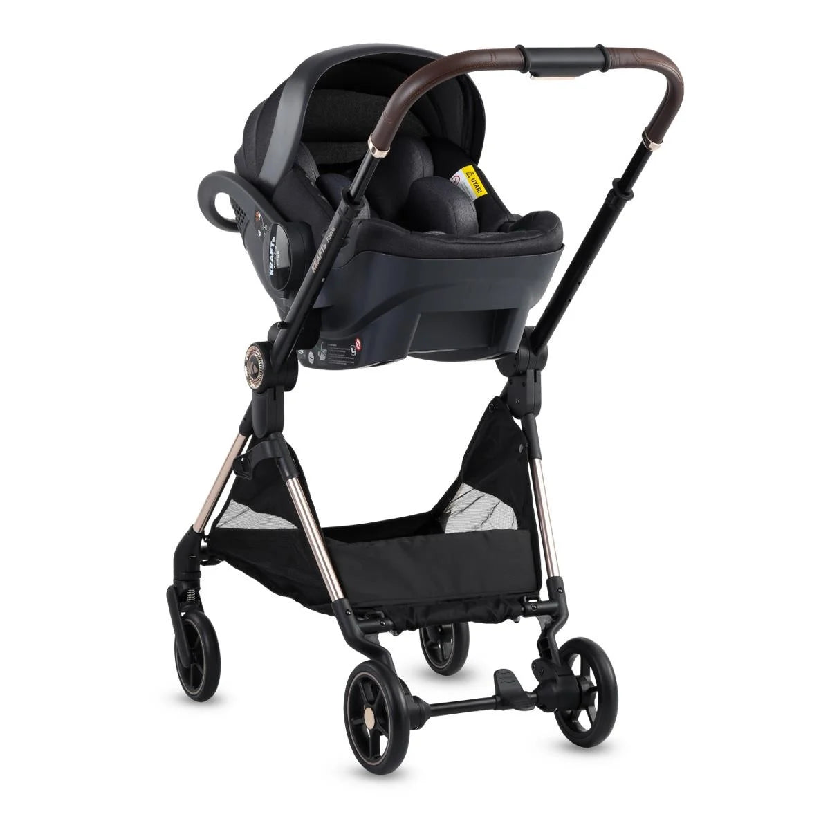 Kraft Focus Travel Sistem Bebek Arabası Gri