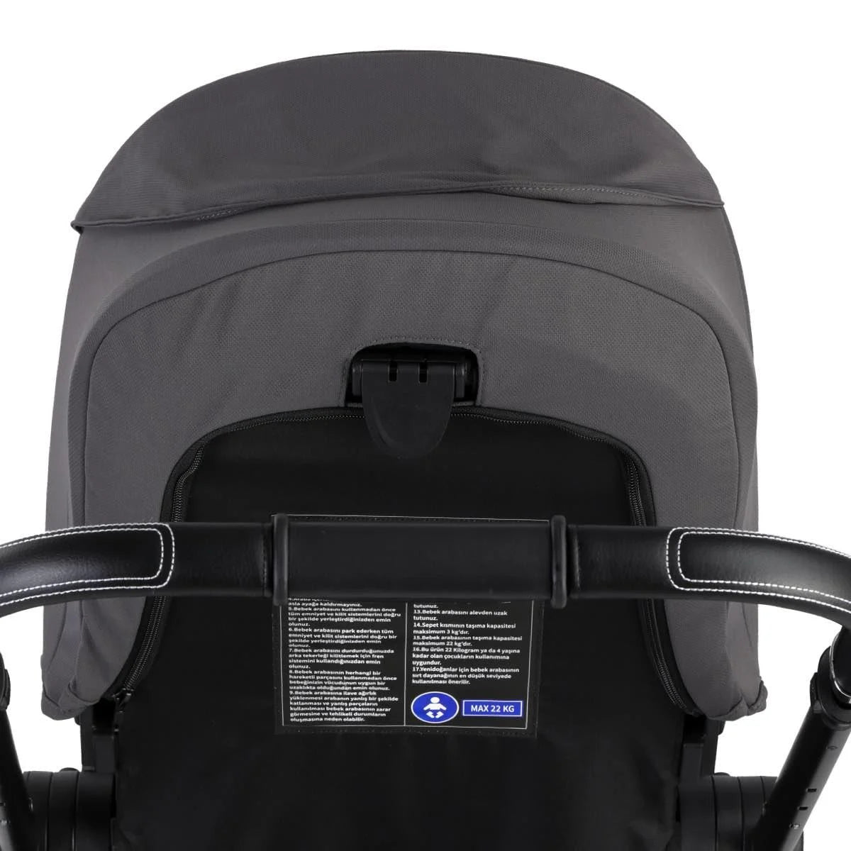 Kraft Focus Travel Sistem Bebek Arabası Gri