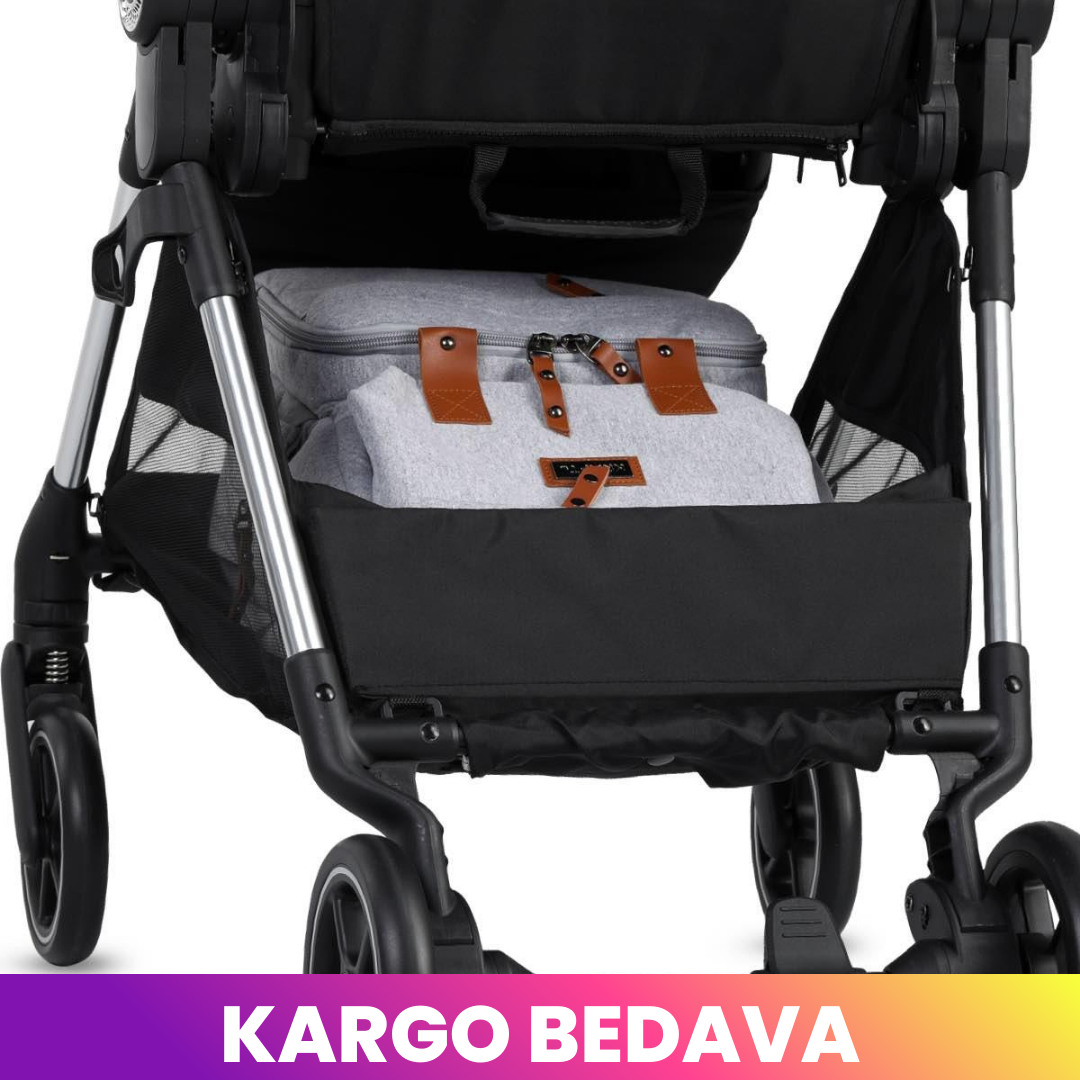 Kraft Focus Travel Sistem Bebek Arabası Gri