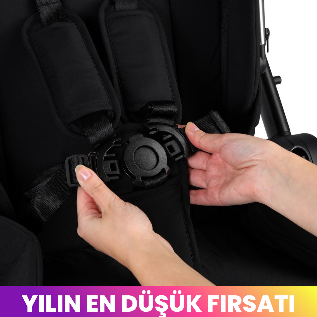 Kraft Focus Travel Sistem Bebek Arabası Gri