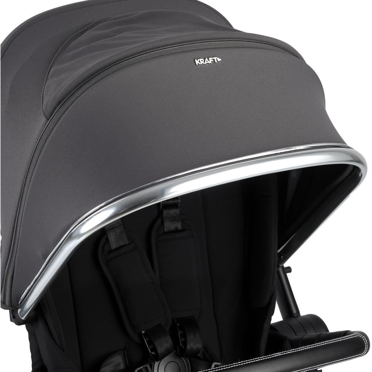 Kraft Focus Travel Sistem Bebek Arabası Gri
