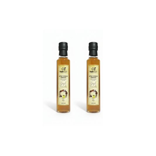 Natresh Dört Hırsız Sirkesi 2’li Set (250 ml x 2)