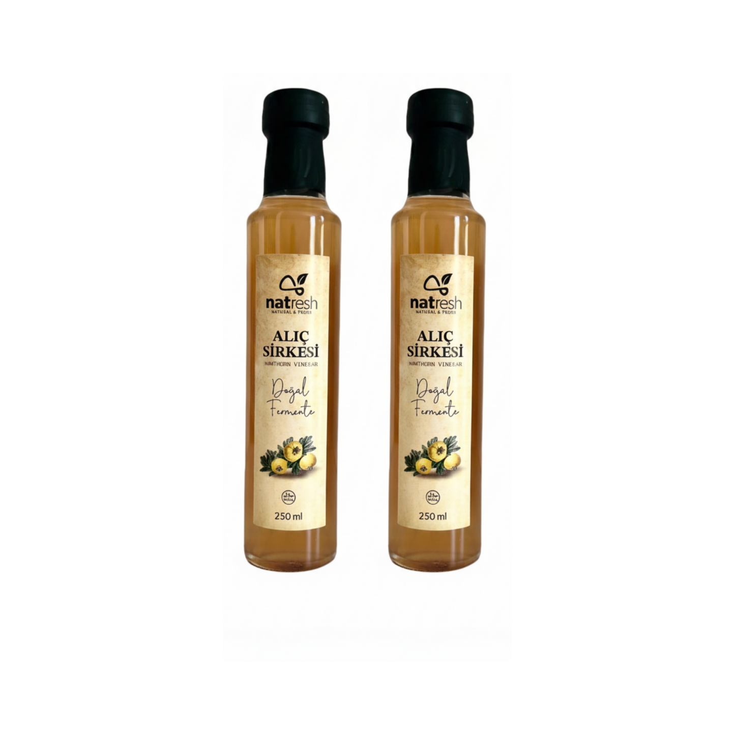 Natresh Alıç Sirkesi 2’li Set 250 ml x 2