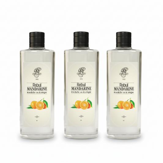 Rebul Mandarine Kolonya Seti 3’lü – Canlandırıcı Mandalina Ferahlığı