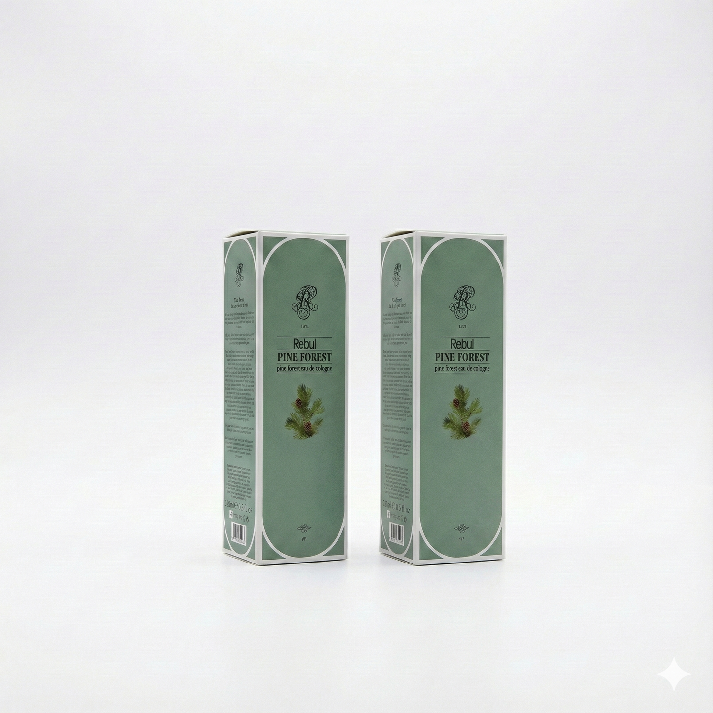 Rebul Pine Forest Kolonya - Çam Ormanı Ferahlığı 2'li Avantaj Paketi (2 x 250ml)