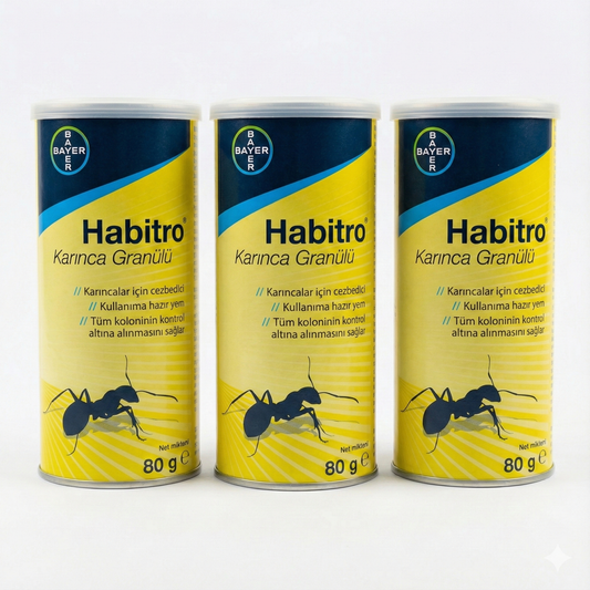 BAYER HABİTRO KARINCA GRANÜLÜ 80g 3'lü