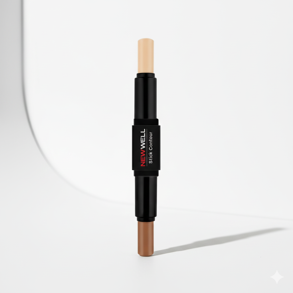 NEW WELL STICK CONTOUR & HIGHLIGHT KALEMİ NO:2 - ORTA TON (2'li Avantaj Paketi)