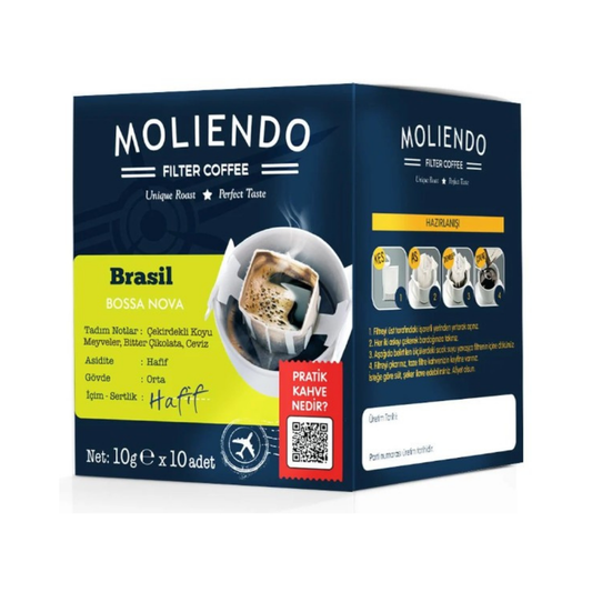 Moliendo Brasil Bossa Nova Pratik Filtre Kahve 10x10 g