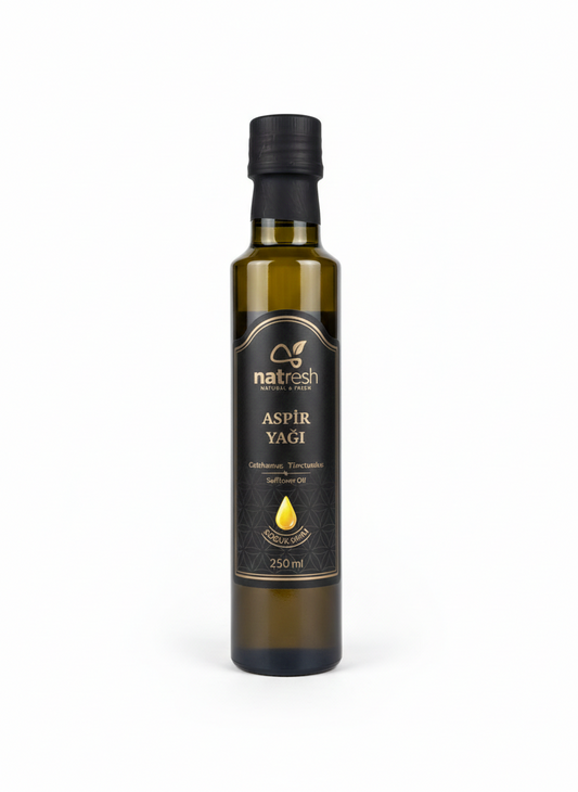 Natresh Aspir Yağı (Carthamus Tinctorius) – Soğuk Sıkım